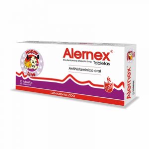 alernex antialergico caja 10 tabletas