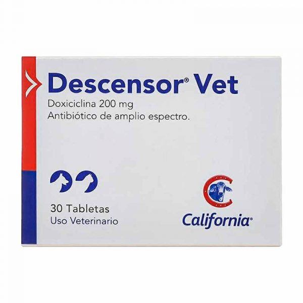 descensor vet caja 30 tabletas