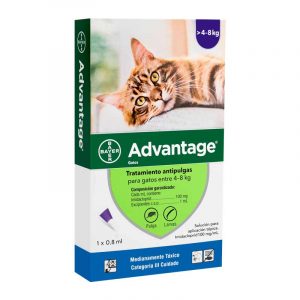 advantage gatos 0,8 ml
