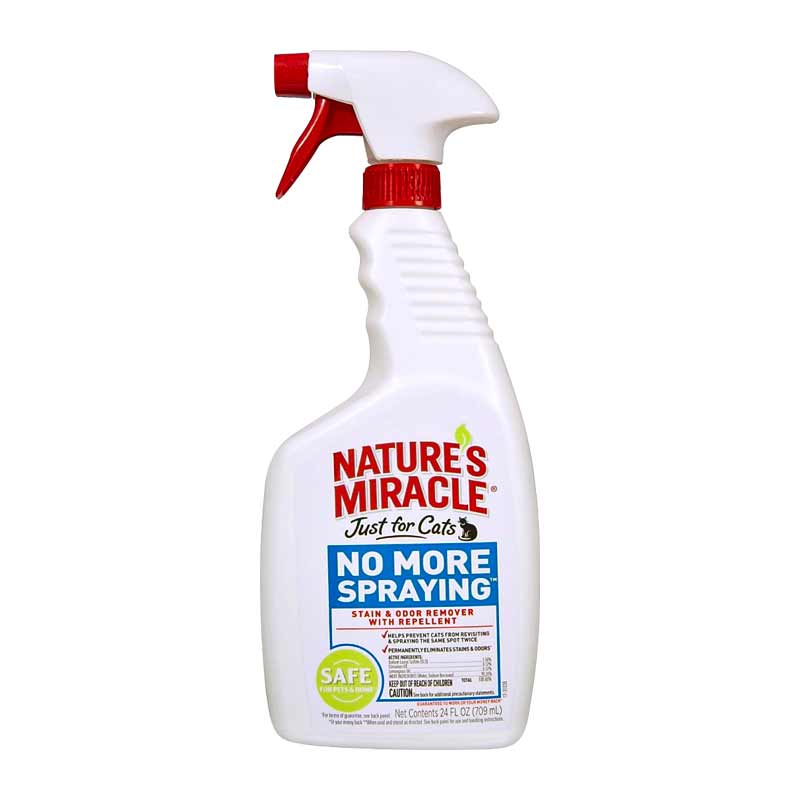 Repelente Nature Miracle para Gatos en Spray 24 Oz Todo para Mascotas