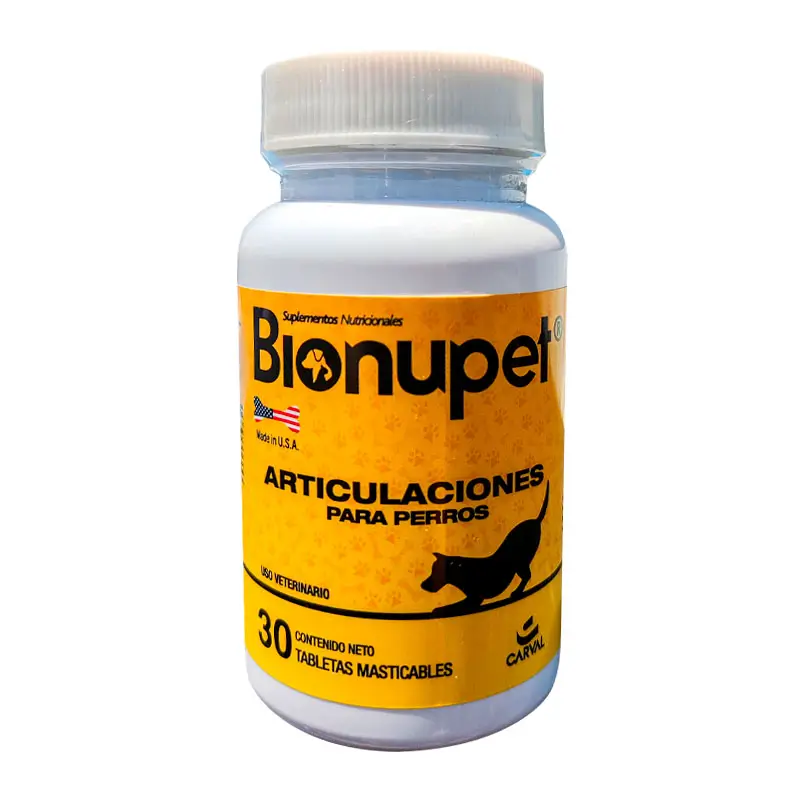 Bionupet Articulaciones para Perros x 30 Tabletas