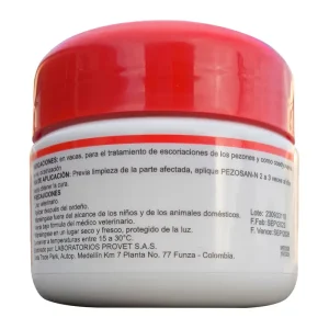 Pezosan-N Ungüento Cicatrizante Anestésico x 220 g - Imagen 3